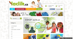 Desktop Screenshot of laclik.cz
