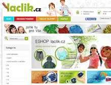 Tablet Screenshot of laclik.cz
